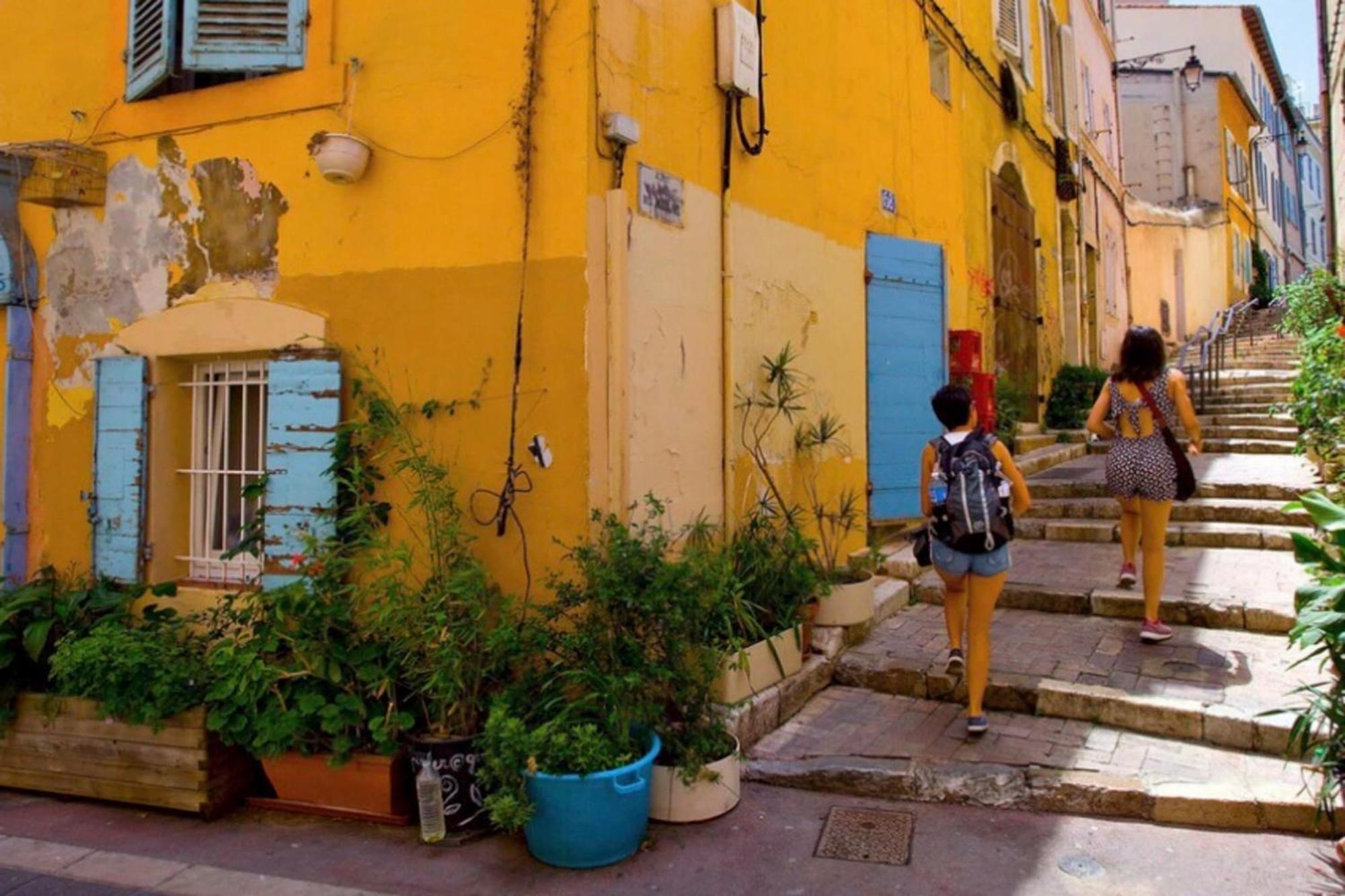 Entre Le Vieux Port Et Le Panier Apartment Marseille Luaran gambar
